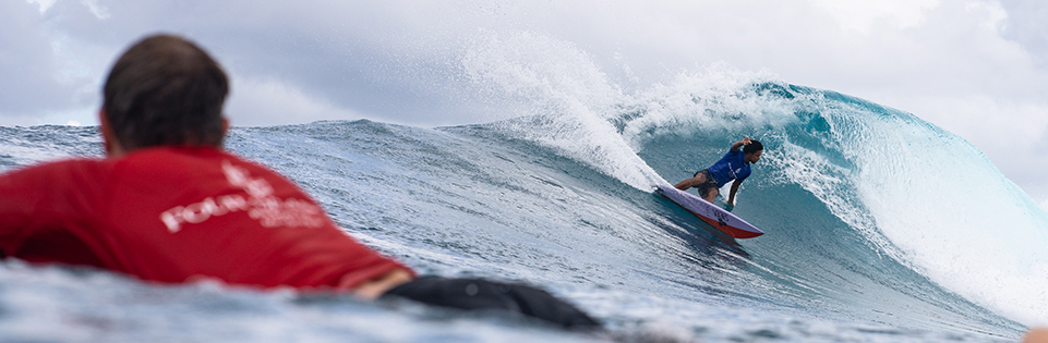 Second Day Script Flipped as Mikey February Wins Thruster Division at the Four Seasons Maldives Surfing Champions Trophy